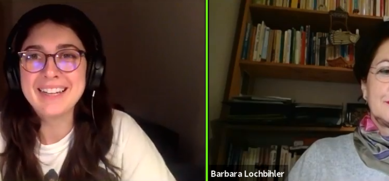 Hannah Shaw und Barbara Lochbihler