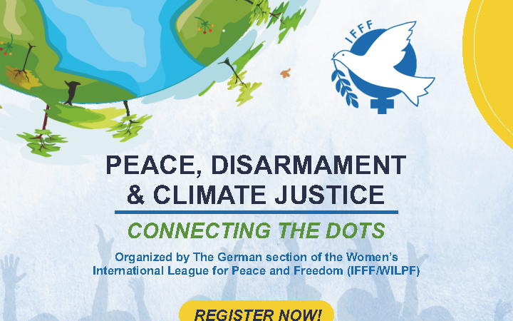 Online Conference: Peace, Disarmament and Climate Justice. Connecting the dots