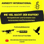 Podiumsdiskussion - Perspektiven & Grenzen von Autonomen Waffensystemen