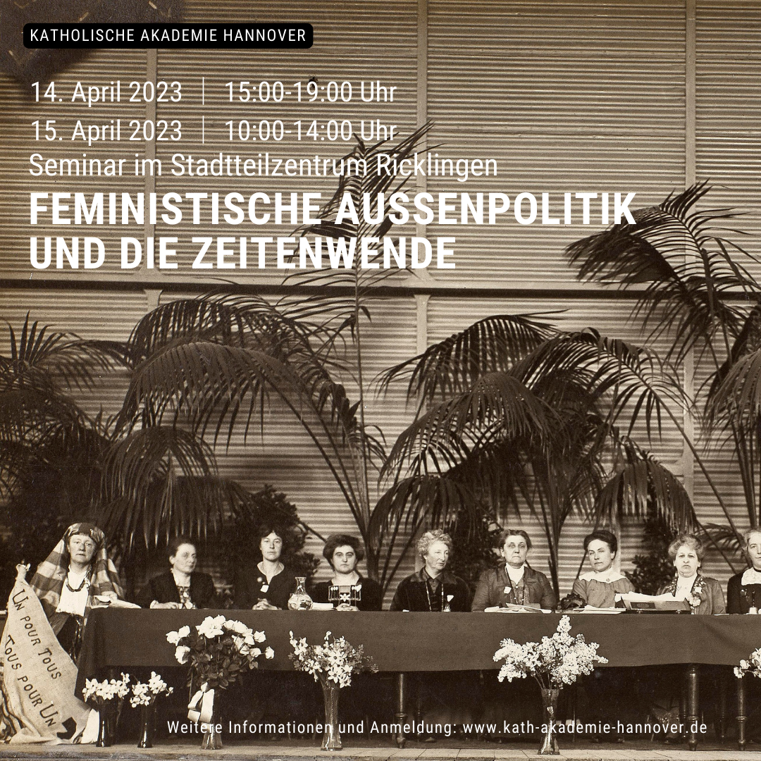 Read more about the article Seminar „Feministische Außenpolitik und die Zeitenwende“