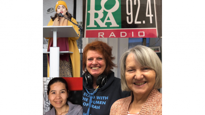 Radio Lora Sendung über die Situation im Iran und in Afghanistan und den 100. Geburstag von Eleonore Romberg