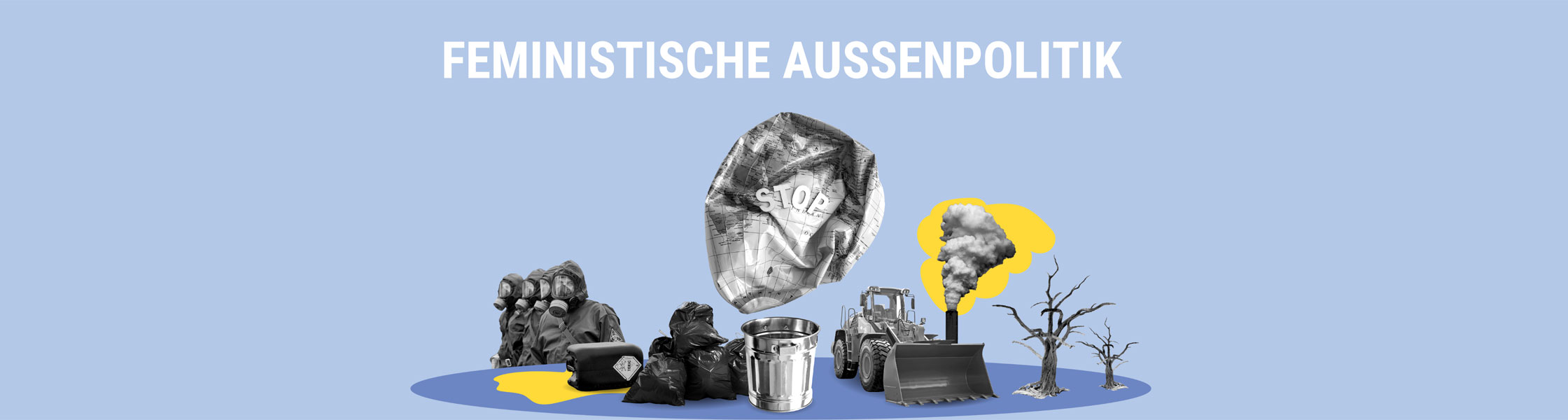 Headerbild Feministische Außen- und Friedenspolitik