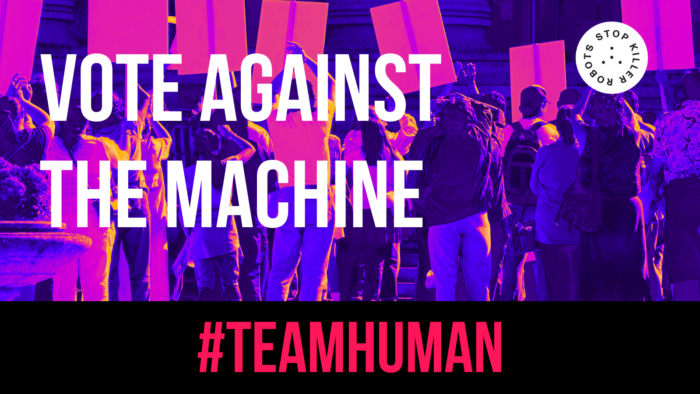 You are currently viewing #VoteAgainstTheMachine