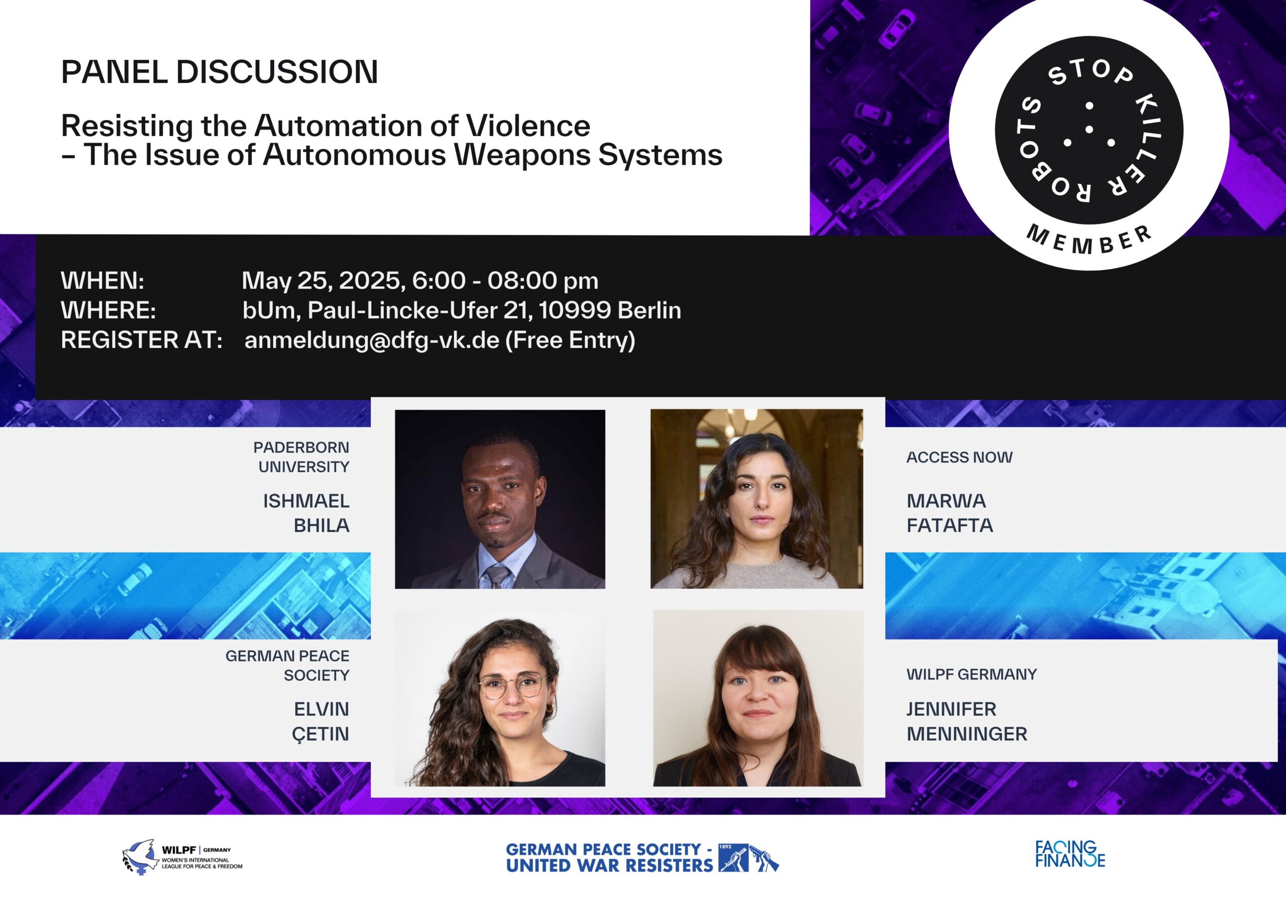 Du betrachtest gerade Panel Discussion: Resisting the Automation of Violence