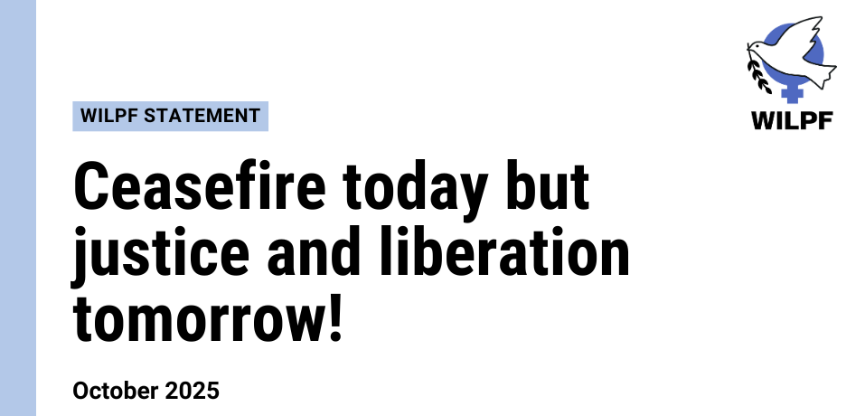 Du betrachtest gerade Heute Waffenstillstand, morgen Gerechtigkeit und Befreiung!