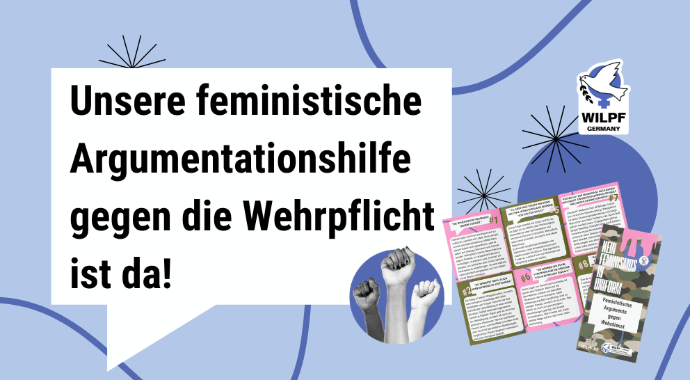 Du betrachtest gerade Unsere feministische Argumentationshilfe gegen die wehrpflicht ist da!